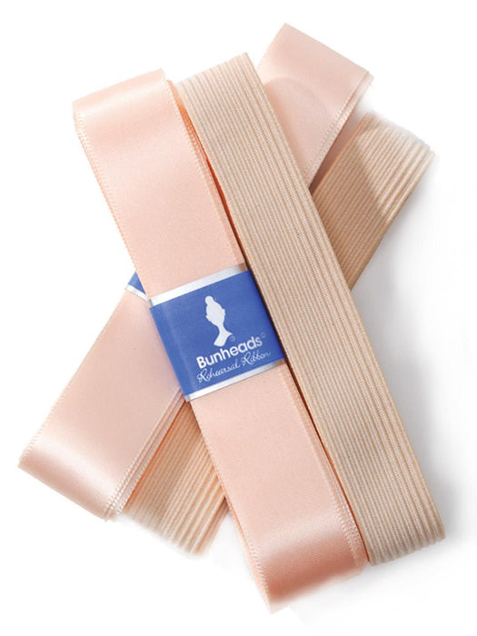 Bunheads Rehearsal Ribbon & Elastic Pack - Pink - Style:BH315