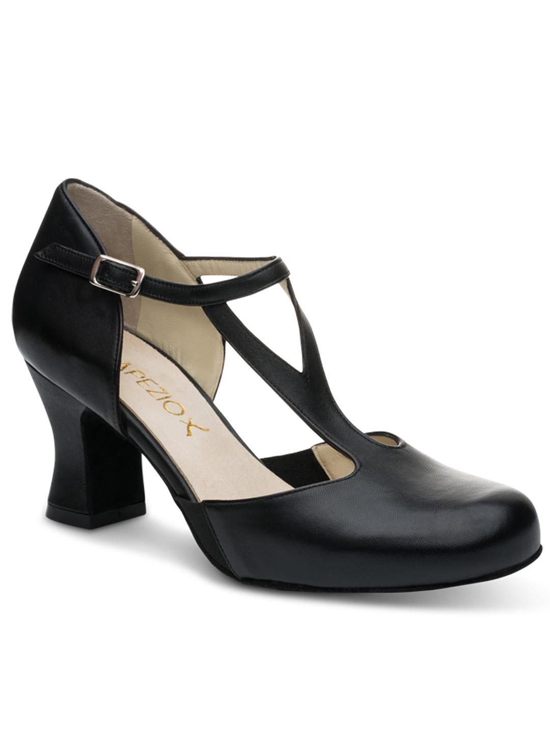 Capezio 2.5" Charlotte Character Shoe - Black - Style:829W