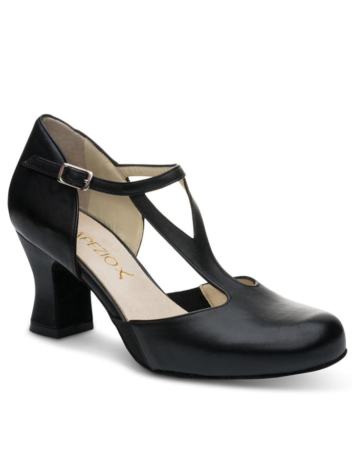 Capezio 2.5" Charlotte Character Shoe - Black - Style:829W