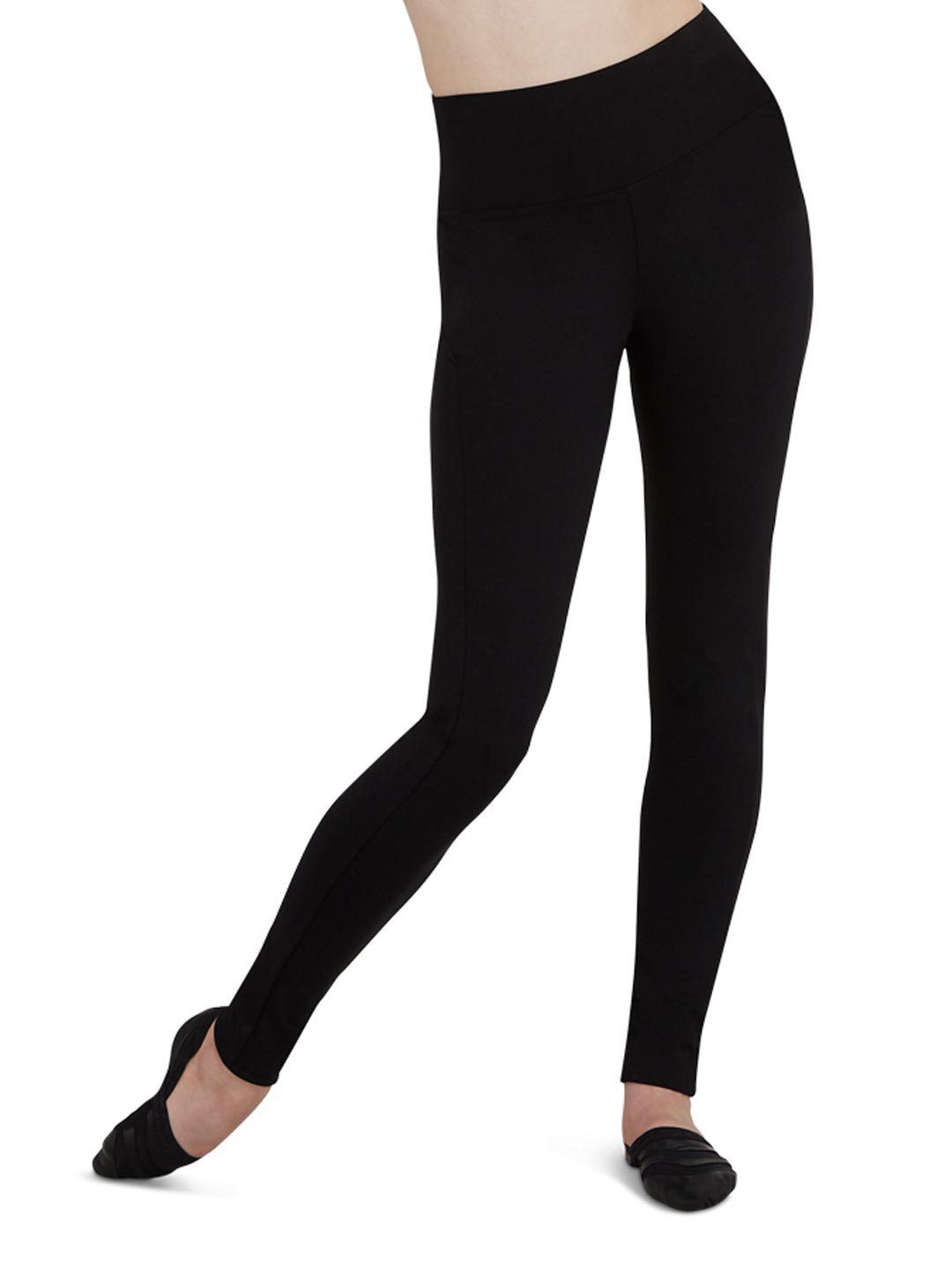 Capezio Active Leggings - Black - Front - Style:TB204W