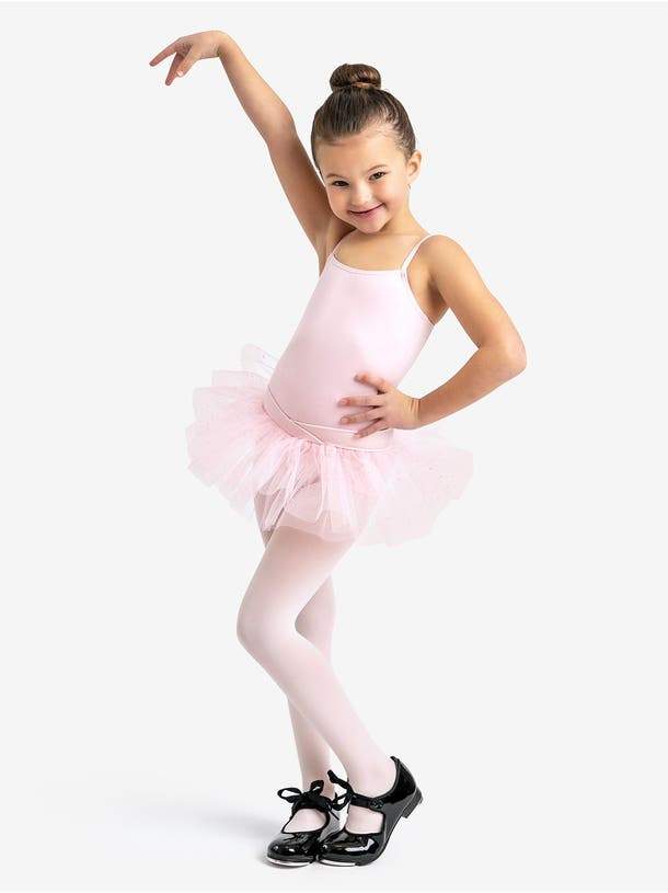 Capezio 11880C Children's Collection Belted Camisole Tutu Dress