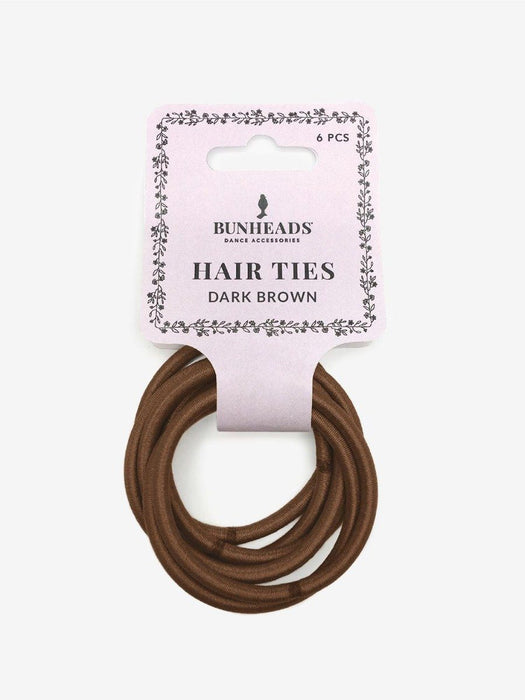 Bunheads Hair Elastics - Brown - Style:BH1508_1511