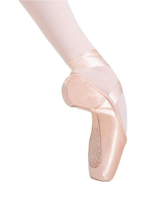 Capezio Cambré Broad Toe #3 Shank Pointe Shoe - Pink - Side - Style:1126W