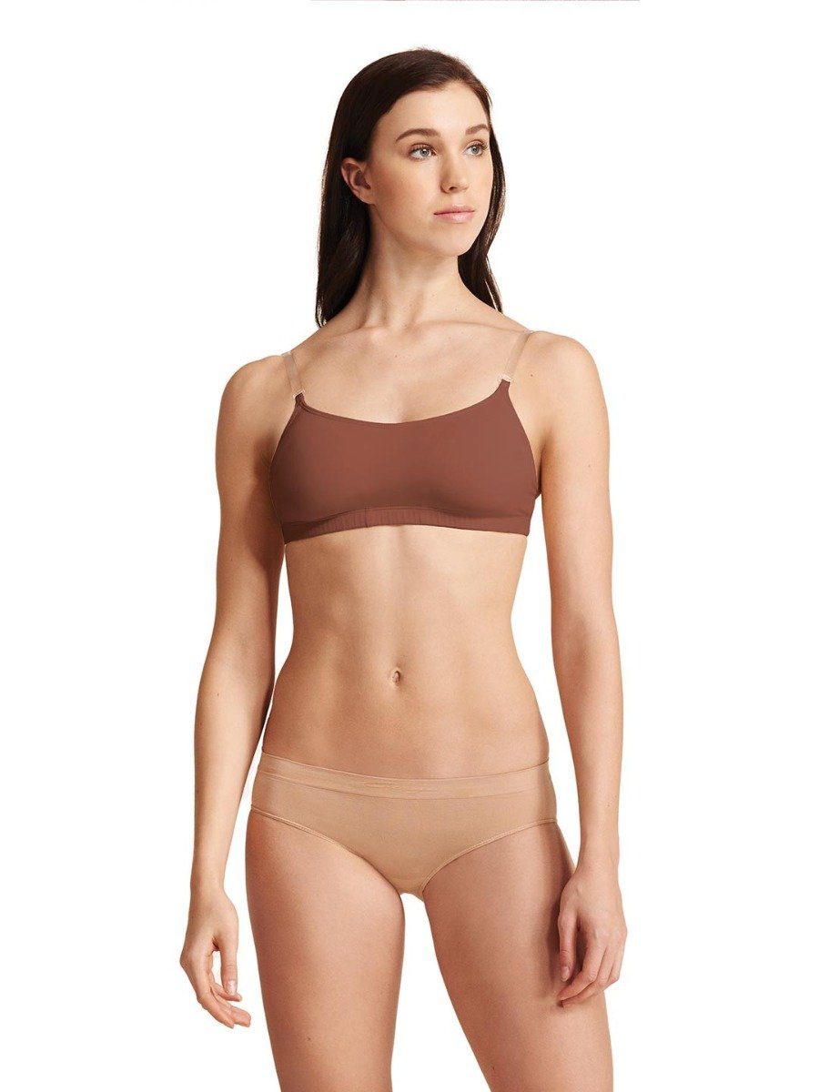 Capezio Camisole Bra with Bratek® - Brown - Style:3564