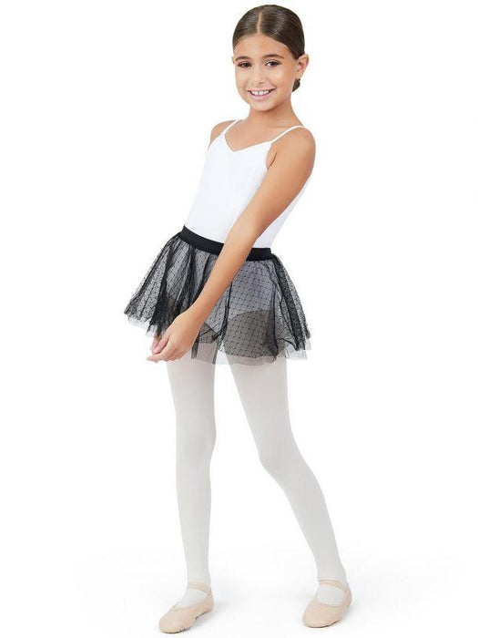Capezio Double Layer Pull On Skirt - Girls - Black - Style: 11312C