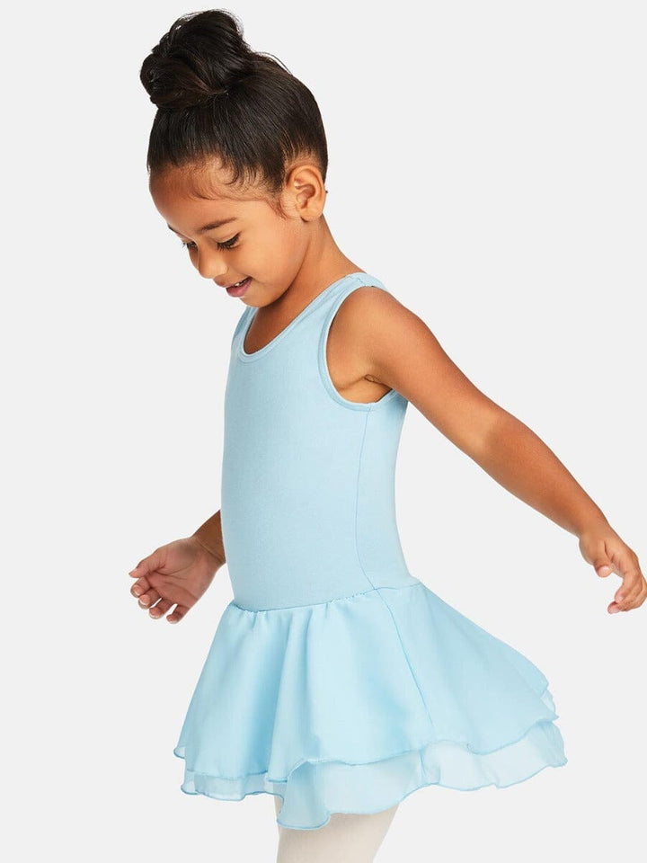 Capezio Double Layer Skirt Tank Dress - Girls