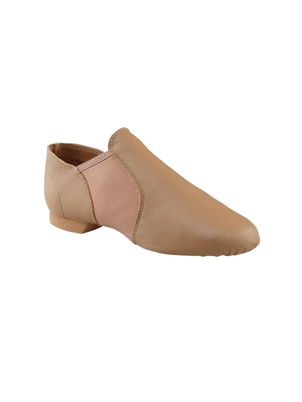 Capezio E-Series Jazz Slip On - Tan - Style:EJ2