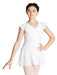 Capezio 10305C Flutter Sleeve Dress - Girls White