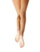 Capezio Footless Tight with Self-Knit Waistband - Tan - Front - Style:1917