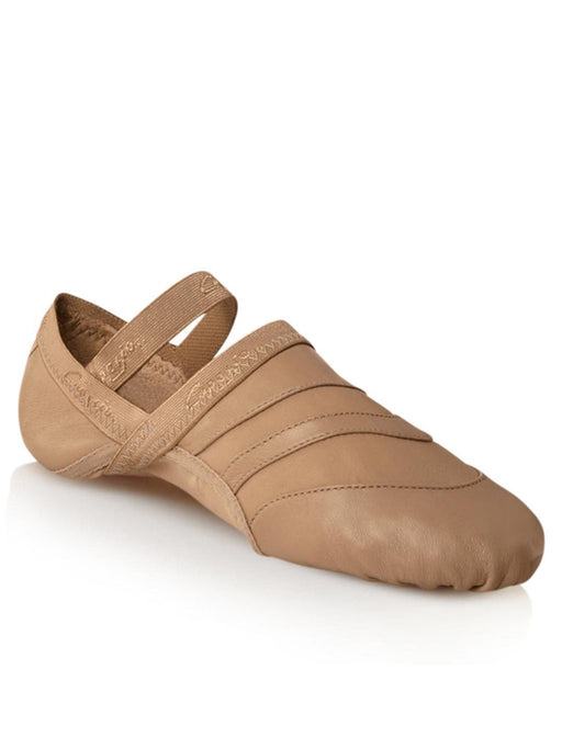 Capezio Freeform Ballet Shoe - Tan - Front - Style:FF01