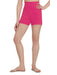 Capezio High Waisted Shorts - Pink - Front - Style:TB131