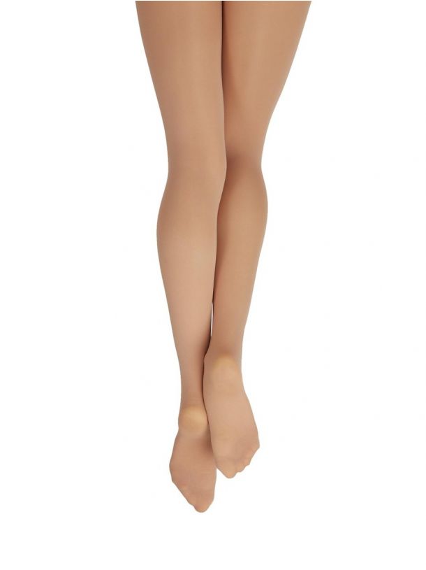 Capezio Ultra Hold Compression Plus Size Footed Dance Tight