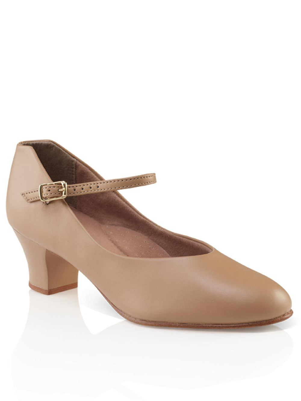 Capezio Jr. Footlight Character Shoe - Tan - Style:550