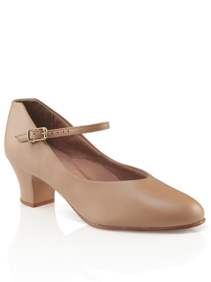 Capezio Jr. Footlight Character Shoe - Child - Tan - Style:550X