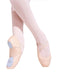 Capezio Leather Juliet Ballet Shoe - Child - Pink - Side - Style:2027C