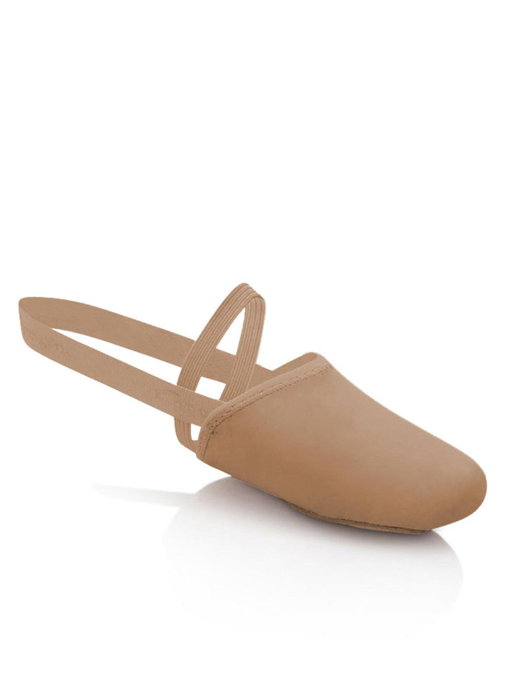 Capezio Leather Pirouette II - Brown - Front - Style:H062
