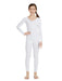 Capezio Long Sleeve Unitard - Girls - White - Front - Style:TB114C