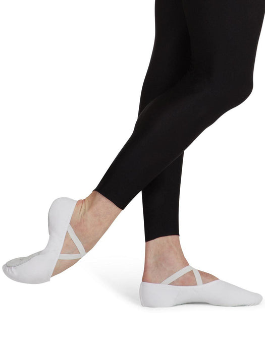 Capezio Men's Canvas Romeo Ballet Shoe - White - Style:2021
