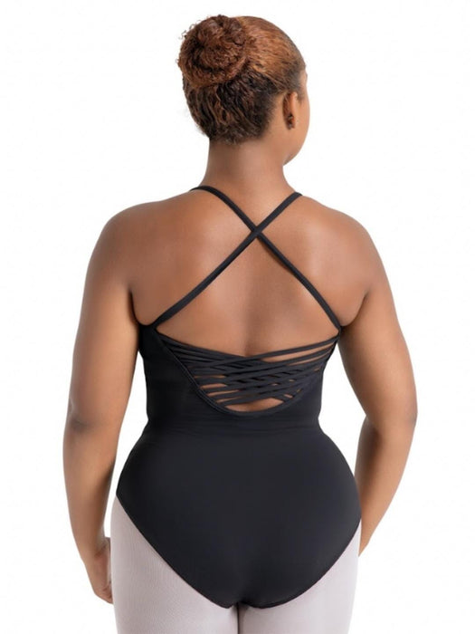 Strappy Lace Up Leotard For Dance