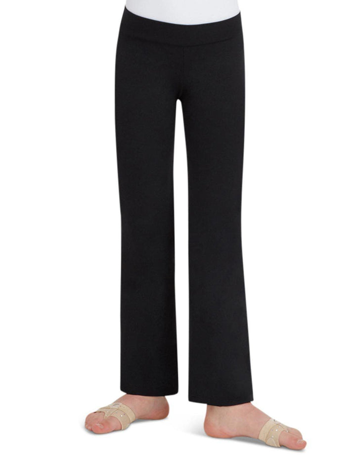 Capezio Pant - Girls - Black - Front - Style:TB118C