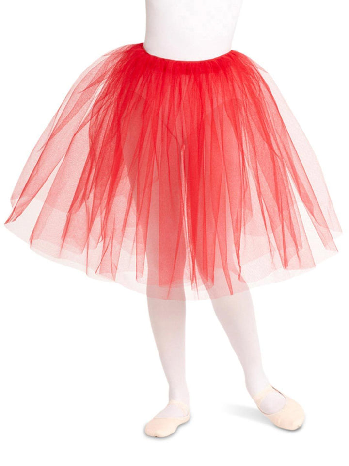 Capezio Romantic Tutu - Red - Front - Style:9830