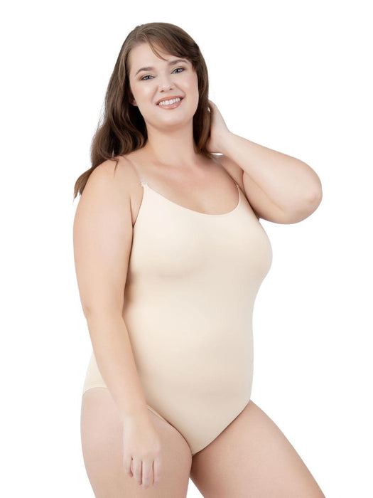 Seamless Plus Size Clear Back Bra with Transition Straps - You Go Girl  Dancewear