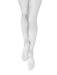 Capezio Ultra Shimmery Tight - Girls - White - Front - Style:1808C