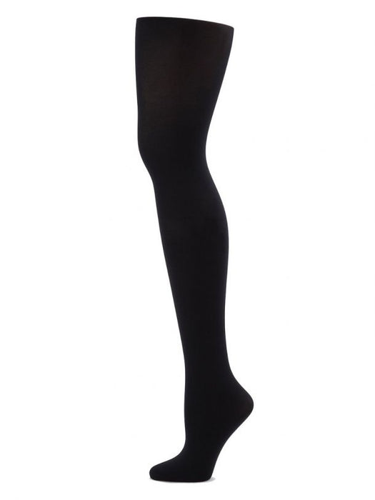 Capezio Black Women's Ultra Soft Footed Tight, Large/X-Large