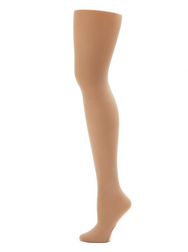 Adult Convertible Dance Tights - Caramel 
