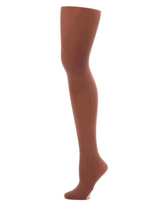 Capezio Ultra Soft Transition Tight® - Girls - Brown - Front - Style:1916C