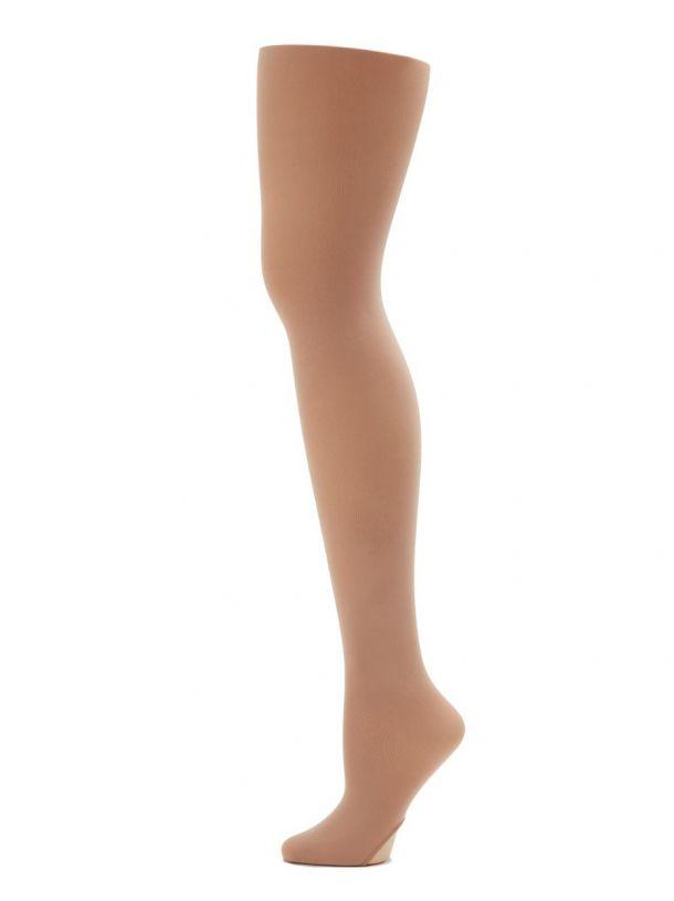Adult Convertible Dance Tights - Light Suntan