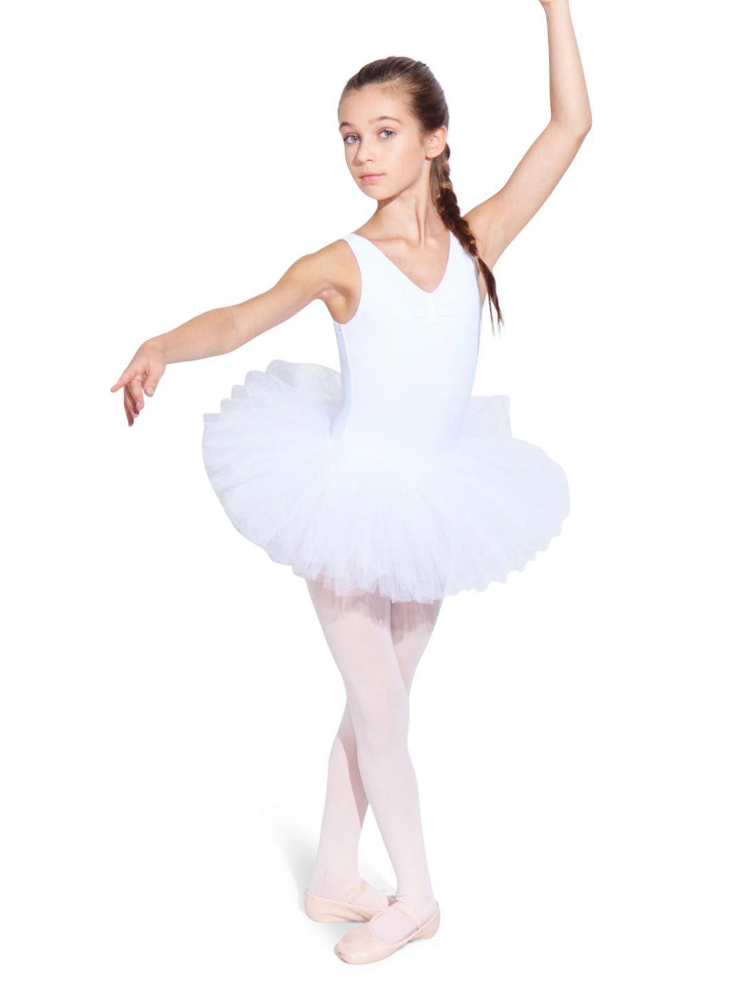 Capezio Waiting for a Prince Tutu Skirt - Girls - White - Style:10728C