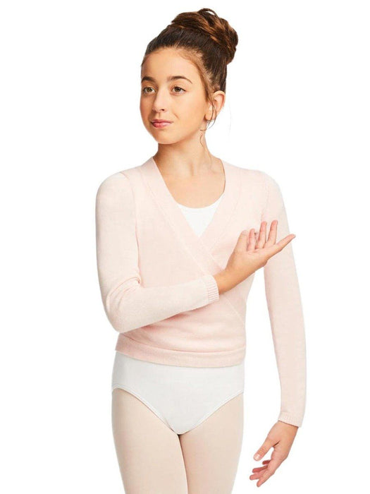 Capezio Wrap Sweater - Girls - Pink - Style:CK10949C