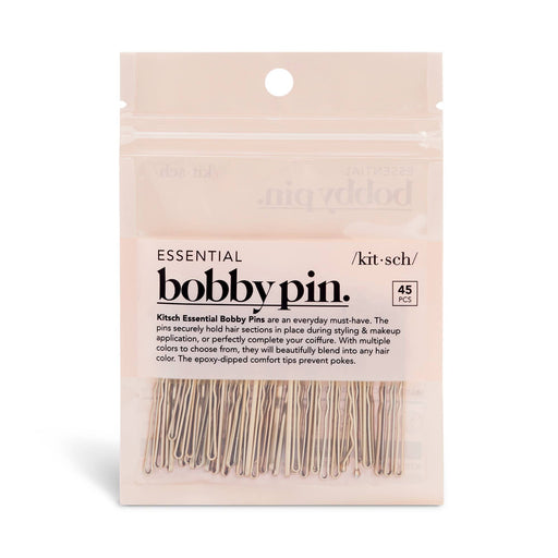 Essential Bobby Pins 45pc - Blonde