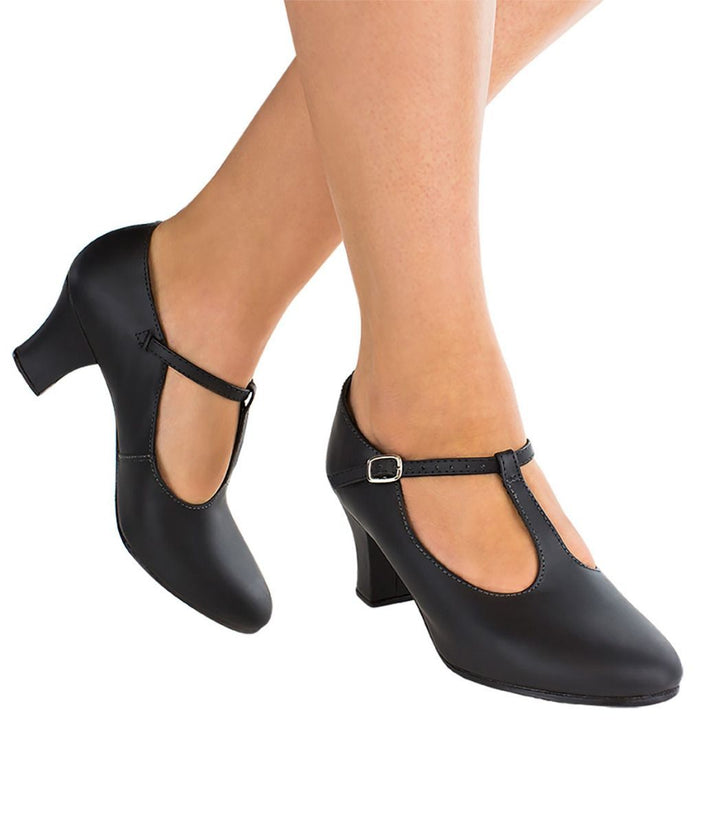 So Danca CH40 ''Chrissie'' 2'' T-Strap Character Shoes