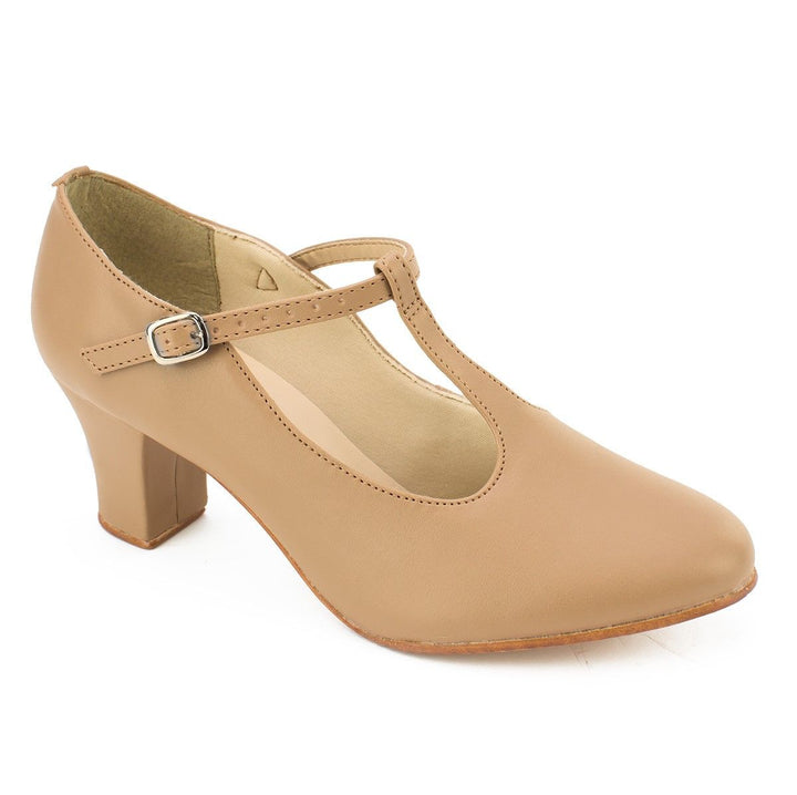 So Danca CH40 ''Chrissie'' 2'' T-Strap Character Shoes