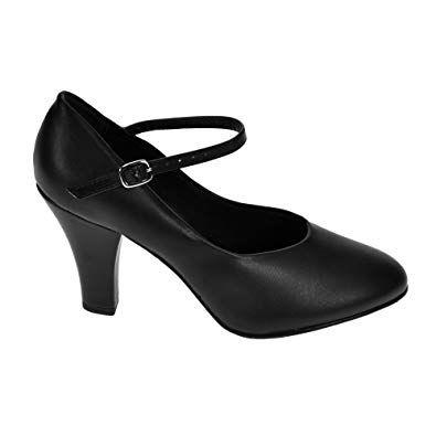 So danca CH53 Character Shoe Black