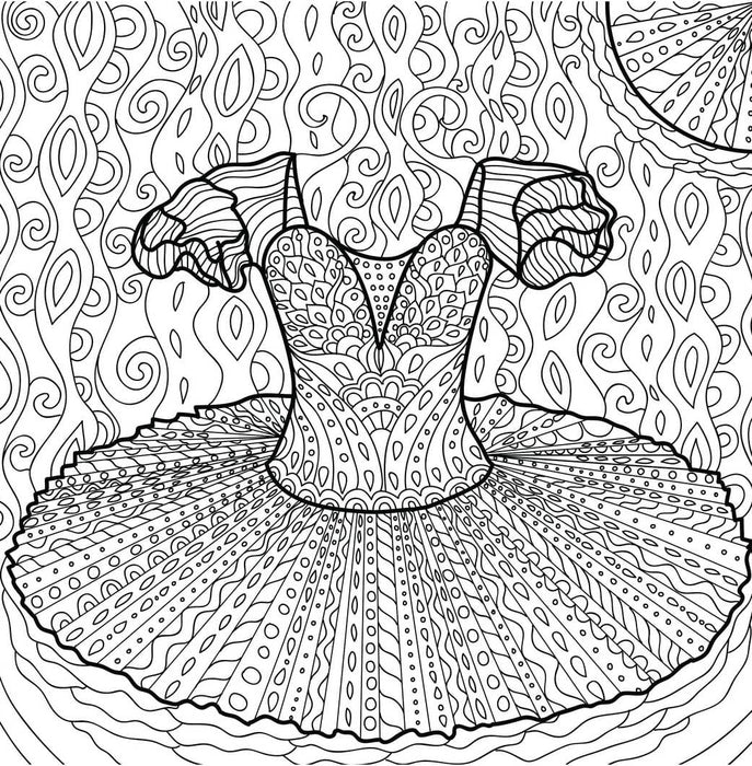 Abundance: A Coloring Book for Dancers
