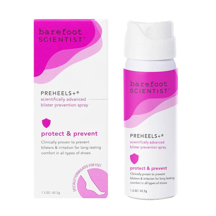 PreHeels+ blister prevention spray