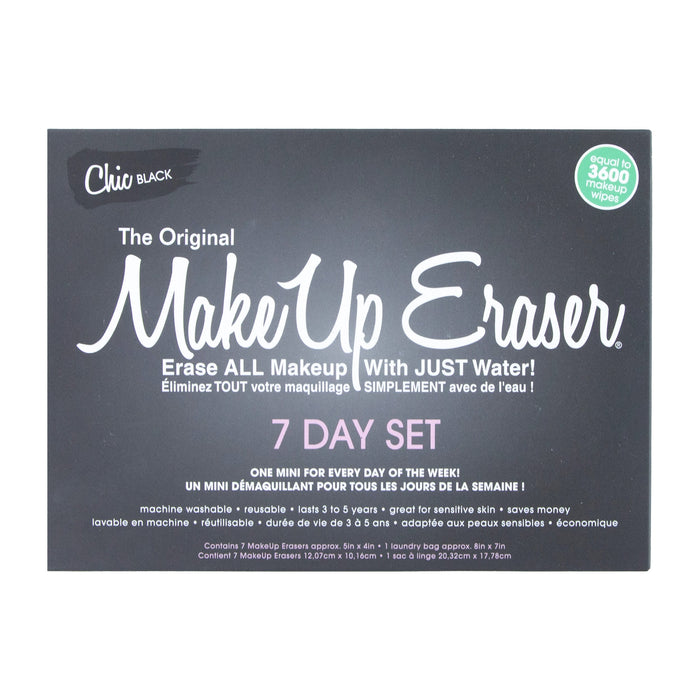 Chic Black 7-Day Set by Makeup Eraser