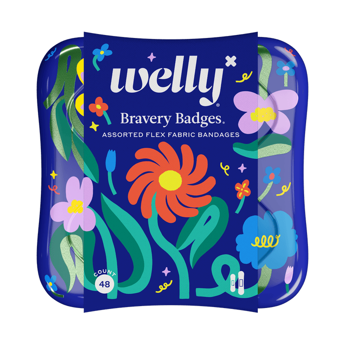 Floral Wonderland Bravery Badges
