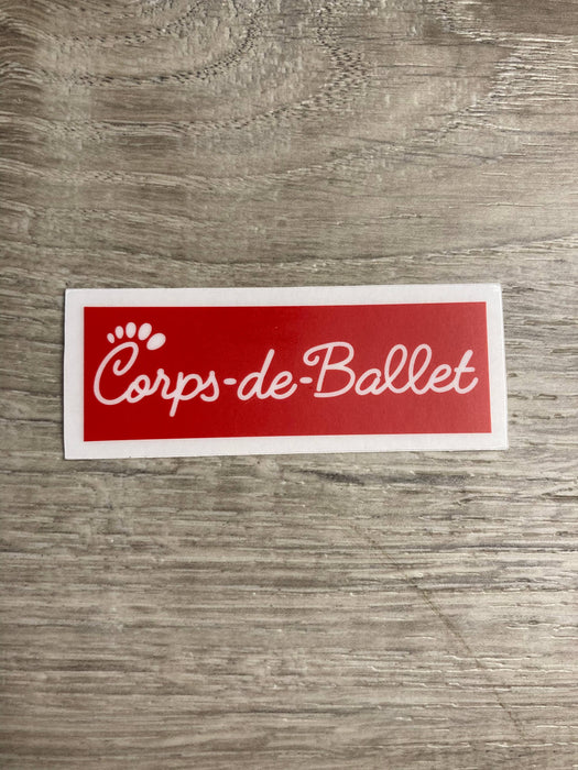 Corps de Ballet Vinyl Sticker
