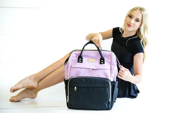 Chic Ballet Backpack in Lavender