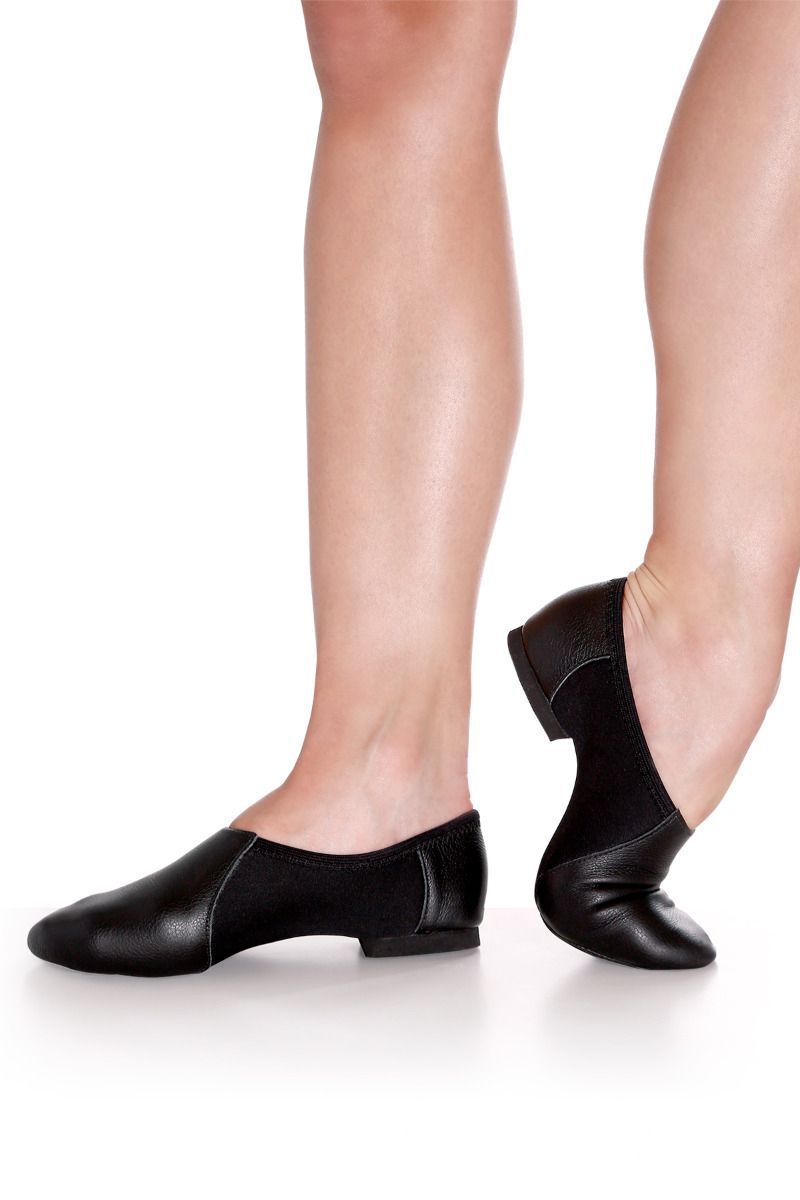 So Danca JZ76C Low Cut Slip On Leather Jazz Shoe - Child