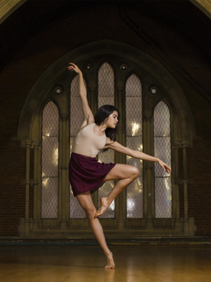 Capezio Georgette Wrap Skirt