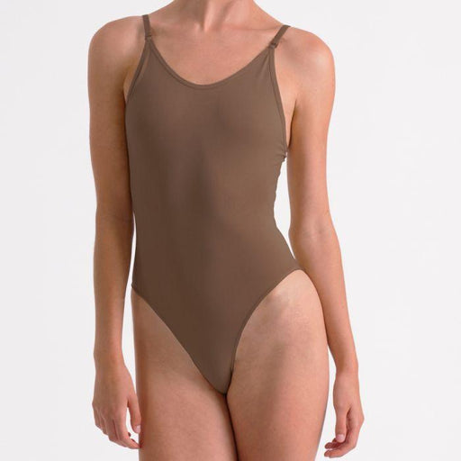 Ballet Dance Leotard Seamless Underwear Skin Color Gymnastics