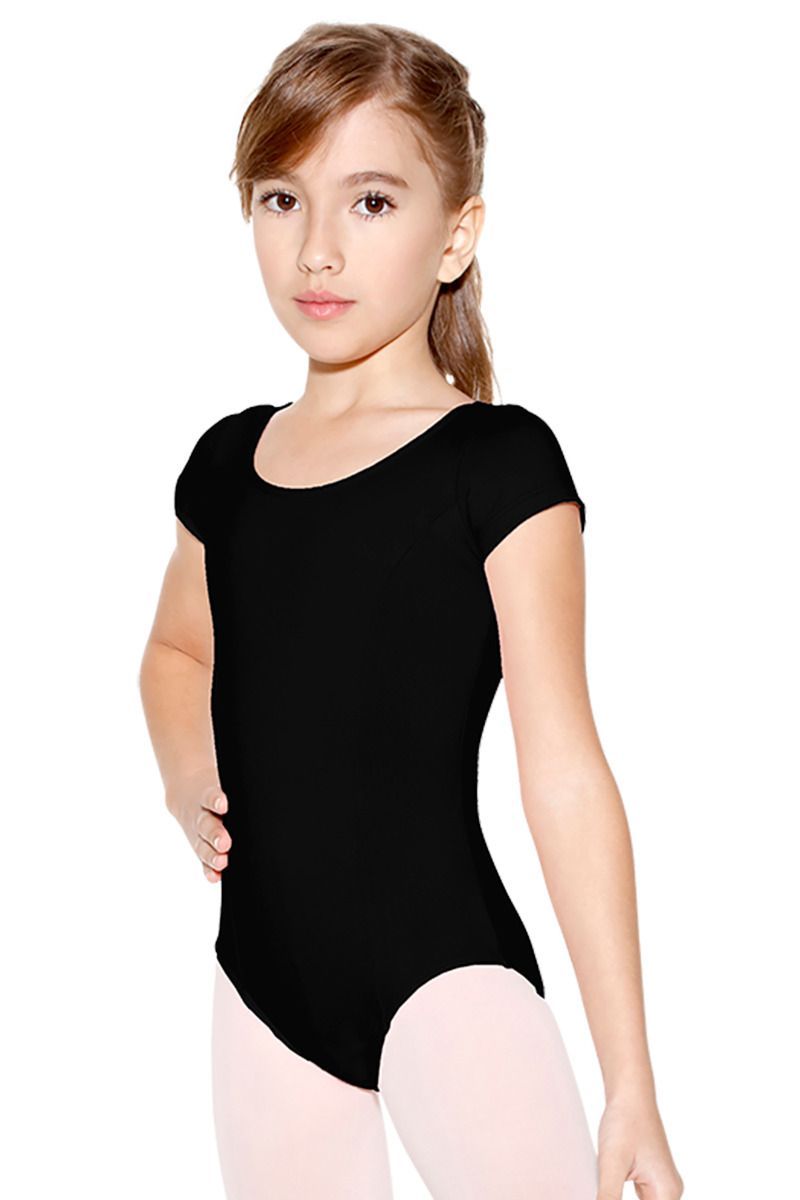 So Danca SL13/D156 Princess Cut Capped Sleeve Microfiber Leotard