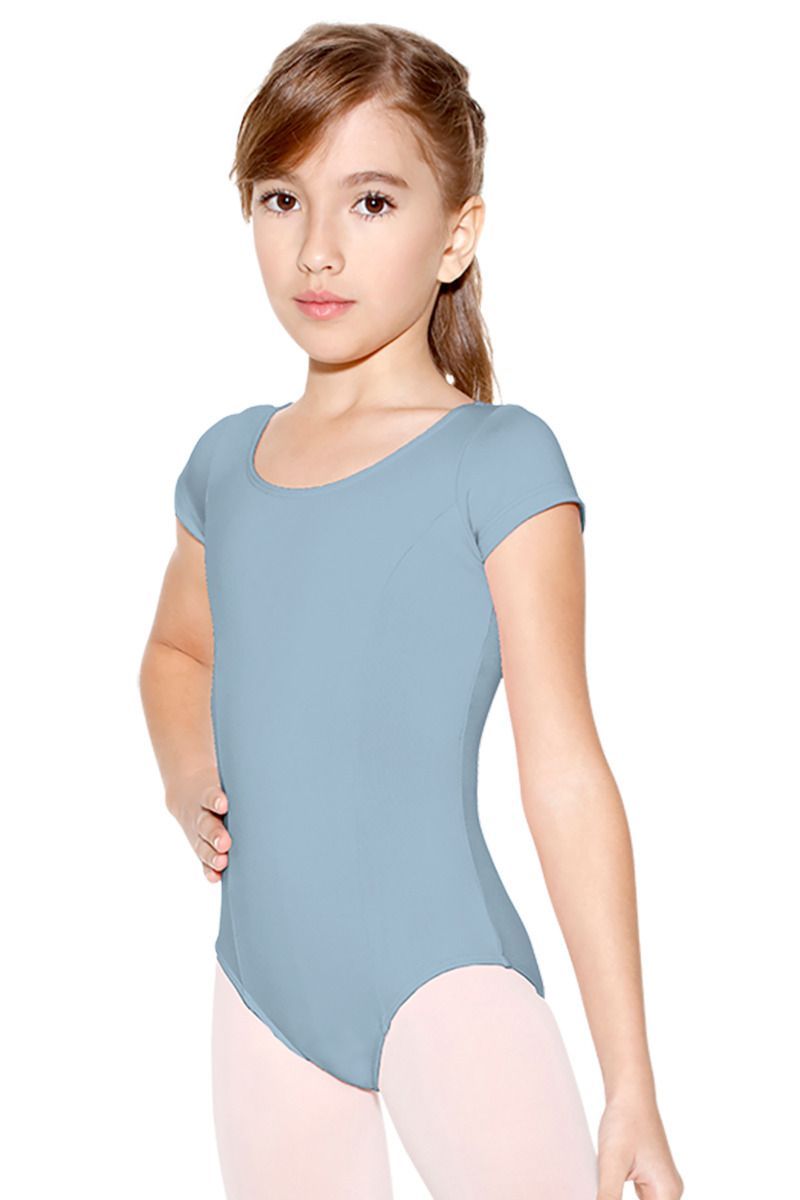 So Danca SL13/D156 Princess Cut Capped Sleeve Microfiber Leotard
